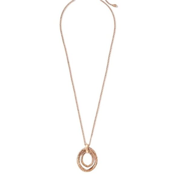 Chico's Gold Tone Adjustable Necklace Art to Wear NEW $49 - Picture 2 of 10